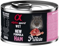 Photos - Cat Food Alpha Spirit Cat Canned Ham Protein 200 g 