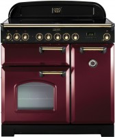 Photos - Cooker Rangemaster CDL90ECCY/B burgundy