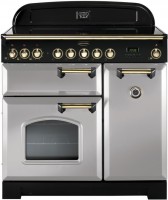 Photos - Cooker Rangemaster CDL90ECRP/B silver