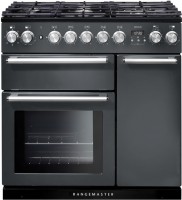 Photos - Cooker Rangemaster NEX90DFFSL/C gray