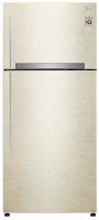 Photos - Fridge LG GN-H702HEHL beige