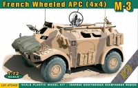 Photos - Model Building Kit Ace French Wheeled APC (4x4) M-3 (1:72) 