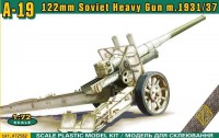 Photos - Model Building Kit Ace A-19 122mm Soviet Heavy Gun m.1931/37 (1:72) 