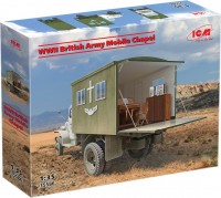 Photos - Model Building Kit ICM WWII British Army Mobile Chapel (1:35) 