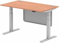 Photos - Office Desk Dynamic Air with Cable Ports with Panel (1400 mm) 