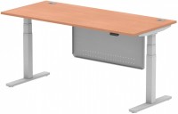 Photos - Office Desk Dynamic Air with Cable Ports with Panel (1800 mm) 