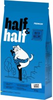 Photos - Dog Food Half&Half Adult Large Beef 