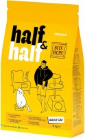 Photos - Cat Food Half&Half Adult Beef  8 kg