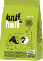 Photos - Cat Food Half&Half Sensitive Digestion Turkey  300 g