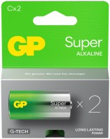 Battery GP Super Alkaline G-Tech 2xC 