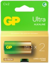 Photos - Battery GP Ultra Alkaline G-Tech 2xC 