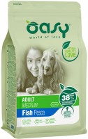 Photos - Dog Food OASY Lifestage Adult Medium Fish 