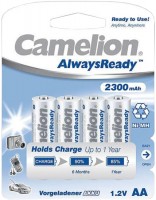 Photos - Battery Camelion Always Ready  4xAA 2300 mAh