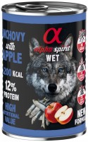 Photos - Dog Food Alpha Spirit Wet Anchovy/Apple 400 g 1