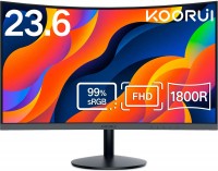 Monitor KOORUI 24N5C 23.6 "  black