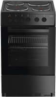 Photos - Cooker Beko AS 530 K black