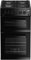 Photos - Cooker Beko KDG 583 K black