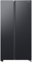 Photos - Fridge Samsung RS62DG5003B1 graphite