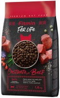 Photos - Cat Food Fitmin For Life Castrate with Beef  1.8 kg