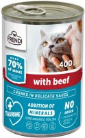 Photos - Cat Food Frendi Canned Beef in Sauce 400 g 