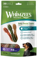 Photos - Dog Food Whimzees Dental Treasts Toothbrush XS 360 g 48