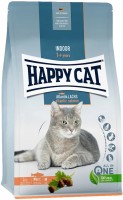 Photos - Cat Food Happy Cat Adult Indoor Atlantic Salmon  4 kg