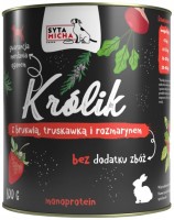 Photos - Dog Food Syta Micha Adult Canned Rabbit/Turnip 