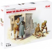 Photos - Model Building Kit ICM WWI US Medical Personnel (1:35) 