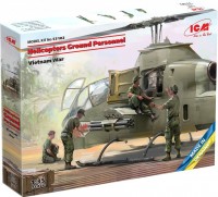 Photos - Model Building Kit ICM Helicopters Ground Personnel (1:35) 