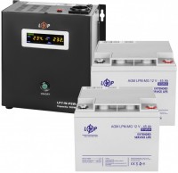 Photos - UPS Logicpower LPY-W-PSW-800VA Plus + 2 x LPM-MG 12V 45 Ah 800 VA
