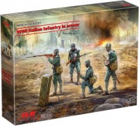 Photos - Model Building Kit ICM WWI Italian Infantry in Armor (1:35) 