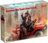 Photos - Model Building Kit ICM American Fire Truck Crew (1910s) (1:24) 