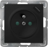 Photos - Socket Ospel Impresja GP-1YZPUSB/m/33 black