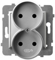 Photos - Socket Ospel Aria GP-2UR/m/18 silver