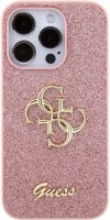 Photos - Case GUESS Glitter Script Big for iPhone 15 Pro 