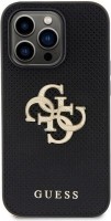 Photos - Case GUESS Perforated Glitter Logo for iPhone 15 Pro 