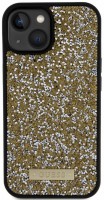 Photos - Case GUESS Rhinestone Metal Logo for iPhone 15 