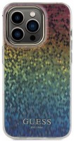 Photos - Case GUESS IML Faceted Mirror Disco Iridescent for iPhone 15 Pro 