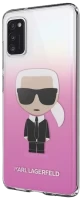 Photos - Case Karl Lagerfeld Gradient Iconic Karl for Galaxy A41 