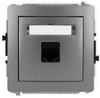 Photos - Socket Karlik Deco 11DGK-3 gray