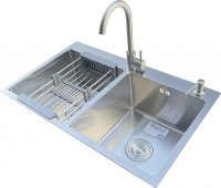 Photos - Kitchen Sink Romzha Arta U-730D A RO47798 780x480