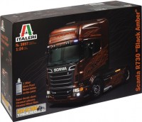 Photos - Model Building Kit ITALERI Scania R730 Black Amber (1:24) 