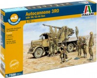 Photos - Model Building Kit ITALERI Autocannone 3RO with 90/53 AA Gun (1:72) 