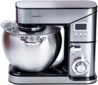 Photos - Food Processor SOKANY SC-623E stainless steel