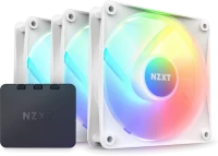 Photos - Computer Cooling NZXT F120 RGB Core Triple Pack White 