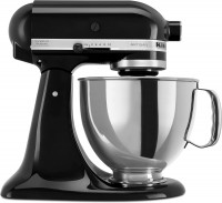 Photos - Food Processor KitchenAid KSM150PSOB black