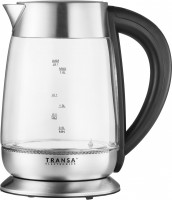 Photos - Electric Kettle Transa Electronics BoiLed Glass 2200 W 1.8 L  chrome