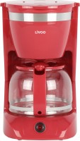 Photos - Coffee Maker Livoo DOD163RC red