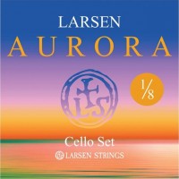 Photos - Strings Larsen Aurora Cello String Set 1/8 Size Medium 