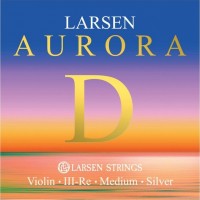 Photos - Strings Larsen Aurora Violin D String Silver Wound 4/4 Size Medium 